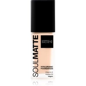 Fond de teint longue tenue SoulMatte de Gabriella Salvete - Effet mat - Teinte 02W Ivory Warm - Publicité Fond de teint longue tenue SoulMatte de Gabriella Salvete - Effet mat - Teinte 02W Ivory Warm - Publicité