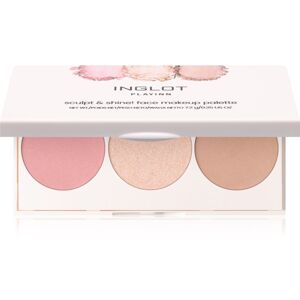 Inglot Face Palette enlumineur, poudre bronzante et blush teinte Good Mood 7.2 g - Publicité Inglot Face Palette enlumineur, poudre bronzante et blush teinte Good Mood 7.2 g - Publicité