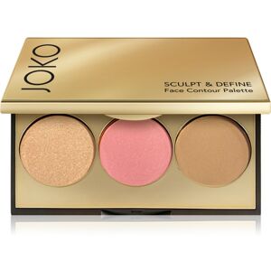 JOKO Sculpt & Define palette contouring teinte 02 Mocha Haze 8 g - Publicité JOKO Sculpt & Define palette contouring teinte 02 Mocha Haze 8 g - Publicité