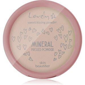 Poudre Pressée Minérale Lovely - Fini Mat - 10g - Publicité Poudre Pressée Minérale Lovely - Fini Mat - 10g - Publicité