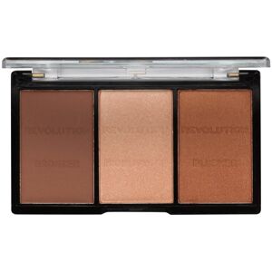Revolution Ultra Sculpt & Contour palette contour de visage teinte 04 Ultra Ligt/Medium 11 g - Publicité Revolution Ultra Sculpt & Contour palette contour de visage teinte 04 Ultra Ligt/Medium 11 g - Publicité