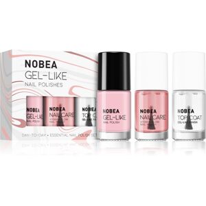 Ensemble de Vernis à Ongles Essentiel Quotidien - Gel, Nourrissant, Top Coat - Set de Vernis - Publicité Ensemble de Vernis à Ongles Essentiel Quotidien - Gel, Nourrissant, Top Coat - Set de Vernis - Publicité