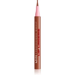 NYX Professional Makeup Lip Lingerie feutre à lèvres pour un effet longue tenue teinte 02 Naughty Nude 1 ml - Publicité NYX Professional Makeup Lip Lingerie feutre à lèvres pour un effet longue tenue teinte 02 Naughty Nude 1 ml - Publicité