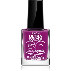 Avon Ultra Colour 60 Second Express vernis à ongles à séchage rapide teinte Grape Escape 10 ml - Publicité
