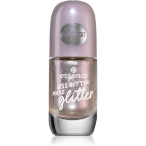 Essence Gel Nail Colour vernis à ongles teinte Less Bitter More Glitter 8 ml - Publicité