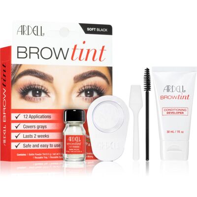 Teinture pour sourcils Ardell Soft Black - Longue tenue - Publicité Teinture pour sourcils Ardell Soft Black - Longue tenue - Publicité