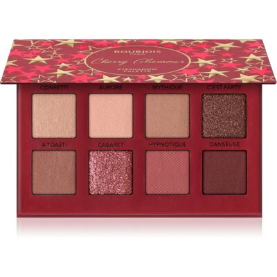 Bourjois Cherry Glamour palette de fards à paupières 8.5 g - Publicité Bourjois Cherry Glamour palette de fards à paupières 8.5 g - Publicité