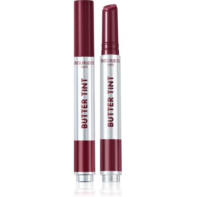 Bourjois Butter Tint Lip Glaze baume à lèvres teinté teinte 06 Berry Coulis 2 g - Publicité Bourjois Butter Tint Lip Glaze baume à lèvres teinté teinte 06 Berry Coulis 2 g - Publicité