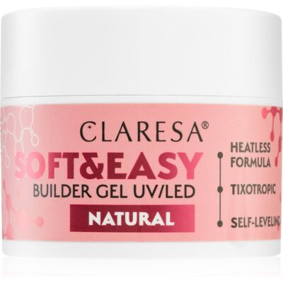 Claresa Soft&Easy Builder Gel base de vernis en gel ongles teinte Natural 45 g - Publicité Claresa Soft&Easy Builder Gel base de vernis en gel ongles teinte Natural 45 g - Publicité