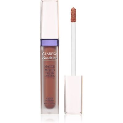 Claresa Care All Day Matte Mood Liquid Lipstick rouge à lèvres liquide mat teinte 02 Hope 7 ml - Publicité Claresa Care All Day Matte Mood Liquid Lipstick rouge à lèvres liquide mat teinte 02 Hope 7 ml - Publicité