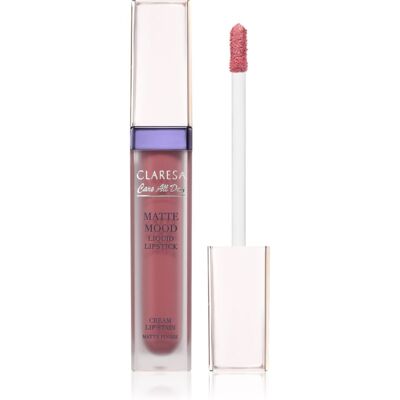 Claresa Care All Day Matte Mood Liquid Lipstick rouge à lèvres liquide mat teinte 05 Confidence 7 ml - Publicité Claresa Care All Day Matte Mood Liquid Lipstick rouge à lèvres liquide mat teinte 05 Confidence 7 ml - Publicité