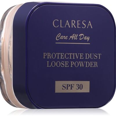 Claresa Care All Day Protective Dust Loose Powder poudre libre fixante SPF 30 teinte Universal 5 g - Publicité Claresa Care All Day Protective Dust Loose Powder poudre libre fixante SPF 30 teinte Universal 5 g - Publicité