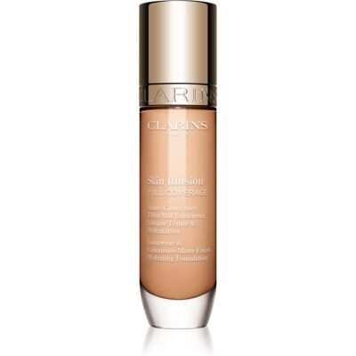 Fond de Teint Cover Complete Clarins Skin Illusion - Hydratant, Longue durée - Publicité Fond de Teint Cover Complete Clarins Skin Illusion - Hydratant, Longue durée - Publicité