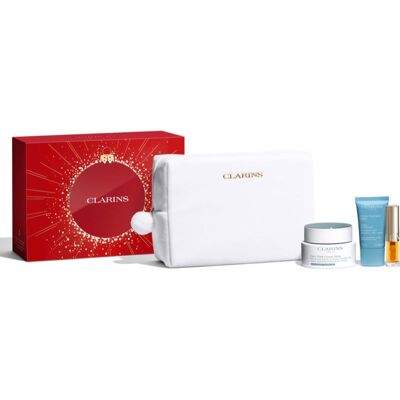 Clarins Cryo-Flash Mask Holiday Season coffret cadeau - Publicité Clarins Cryo-Flash Mask Holiday Season coffret cadeau - Publicité