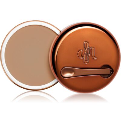 Danessa Myricks Beauty Yummy Skin Blurring Balm Powder fond de teint compact crème teinte 3.75 - Light to Medium with Neutral Undertones 18 g - Publicité Danessa Myricks Beauty Yummy Skin Blurring Balm Powder fond de teint compact crème teinte 3.75 - Light to Medium with Neutral Undertones 18 g - Publicité