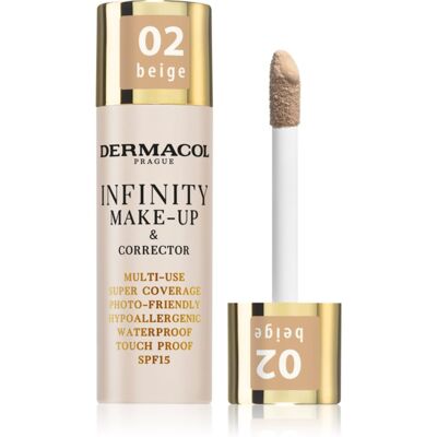Dermacol Infinity fond de teint haute couvrance SPF 15 teinte 02 Beige 20 g - Publicité Dermacol Infinity fond de teint haute couvrance SPF 15 teinte 02 Beige 20 g - Publicité