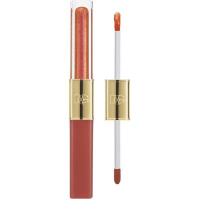 Dolce&Gabbana Make It Double! Lip Tint & Gloss Duo brillant et rouge à lèvres longue tenue 2 en 1 teinte 01 Orange Squeeze - Warm Nude & Orange Shimmer 2x2 ml - Publicité Dolce&Gabbana Make It Double! Lip Tint & Gloss Duo brillant et rouge à lèvres longue tenue 2 en 1 teinte 01 Orange Squeeze - Warm Nude & Orange Shimmer 2x2 ml - Publicité