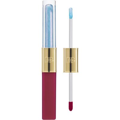 Dolce&Gabbana Make It Double! Lip Tint & Gloss Duo brillant et rouge à lèvres longue tenue 2 en 1 teinte 03 Sour Swirl - Mauve & Blue Shimmer 2x2 ml - Publicité Dolce&Gabbana Make It Double! Lip Tint & Gloss Duo brillant et rouge à lèvres longue tenue 2 en 1 teinte 03 Sour Swirl - Mauve & Blue Shimmer 2x2 ml - Publicité