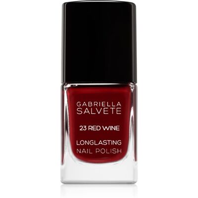 Gabriella Salvete Vernis Durable - Vernis Rouge Vin - Publicité Gabriella Salvete Vernis Durable - Vernis Rouge Vin - Publicité