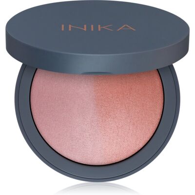 INIKA Organic Burnt Peach Blush Duo - Duo de blush pour femmes - Publicité INIKA Organic Burnt Peach Blush Duo - Duo de blush pour femmes - Publicité