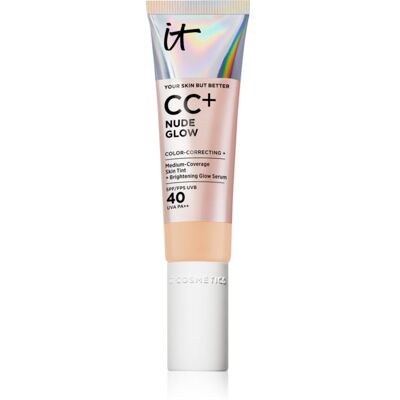 IT Cosmetics Fond de Teint Moyen - Your Skin But Better CC + Nude Glow SPF 40 - Publicité IT Cosmetics Fond de Teint Moyen - Your Skin But Better CC + Nude Glow SPF 40 - Publicité