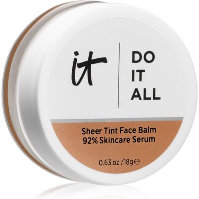 IT Cosmetics Do it all Face Balm fond de teint léger hydratant teinte Medium Neutral 305 18 g - Publicité IT Cosmetics Do it all Face Balm fond de teint léger hydratant teinte Medium Neutral 305 18 g - Publicité