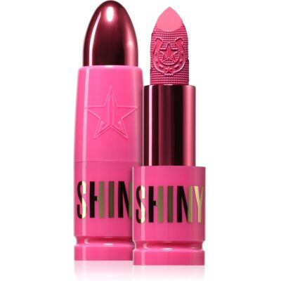 Jeffree Star Cosmetics Shiny Trap Lipstick Rouge à lèvres crémeux au fini satiné teinte Cotton Candy Queen 3 g - Publicité Jeffree Star Cosmetics Shiny Trap Lipstick Rouge à lèvres crémeux au fini satiné teinte Cotton Candy Queen 3 g - Publicité