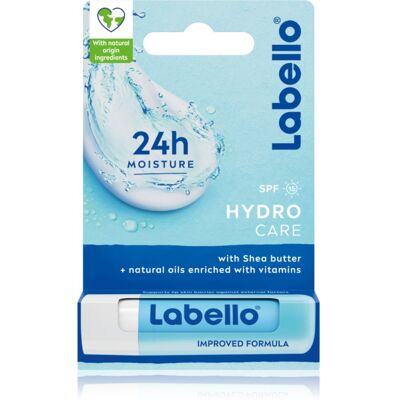 Labello Hydro Care 24h Hydratant à Lèvres SPF15 - Publicité Labello Hydro Care 24h Hydratant à Lèvres SPF15 - Publicité