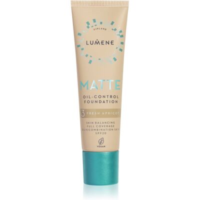 Fond de Teint Mat Lumene Oil-Control - Peau Grasse/Mixte - Abricot Frais - 30ml - Publicité Fond de Teint Mat Lumene Oil-Control - Peau Grasse/Mixte - Abricot Frais - 30ml - Publicité