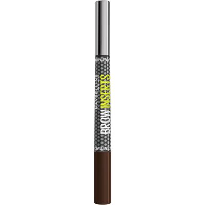 MAYBELLINE NEW YORK Brow Inserts stylo sourcils avec brosse 2 en 1 teinte 5 Deep Brown 1.25 ml - Publicité MAYBELLINE NEW YORK Brow Inserts stylo sourcils avec brosse 2 en 1 teinte 5 Deep Brown 1.25 ml - Publicité