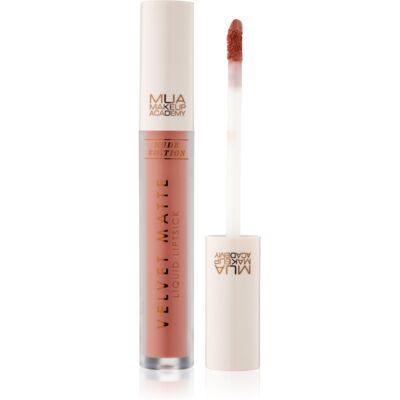 MUA Make Up Academy Cashmere Velvet Matte Liquid Lipstick - Rouge Liquide - Publicité MUA Make Up Academy Cashmere Velvet Matte Liquid Lipstick - Rouge Liquide - Publicité