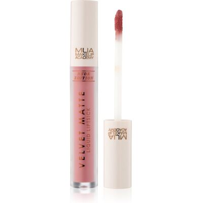 MUA Makeup Academy Velvet Matte Nude Edition rouge à lèvres liquide mat teinte Soul 3 ml - Publicité MUA Makeup Academy Velvet Matte Nude Edition rouge à lèvres liquide mat teinte Soul 3 ml - Publicité