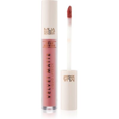 MUA Makeup Academy Velvet Matte Nude Edition rouge à lèvres liquide mat teinte Honey 3 ml - Publicité MUA Makeup Academy Velvet Matte Nude Edition rouge à lèvres liquide mat teinte Honey 3 ml - Publicité
