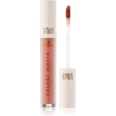 MUA Makeup Academy Velvet Matte Nude Edition rouge à lèvres liquide mat teinte Classic 3 ml - Publicité MUA Makeup Academy Velvet Matte Nude Edition rouge à lèvres liquide mat teinte Classic 3 ml - Publicité