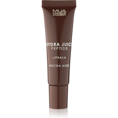 MUA Makeup Academy Hydra Juice Peptide Lip Balm baume à lèvres hydratant brillance parfums Mocha Muse 10 ml - Publicité MUA Makeup Academy Hydra Juice Peptide Lip Balm baume à lèvres hydratant brillance parfums Mocha Muse 10 ml - Publicité