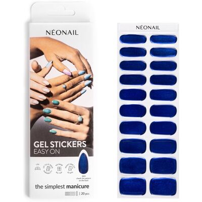 NEONAIL Easy On Gel Stickers Autocollants pour ongles avec une lampe UV/LED teinte M01 20 pcs - Publicité NEONAIL Easy On Gel Stickers Autocollants pour ongles avec une lampe UV/LED teinte M01 20 pcs - Publicité