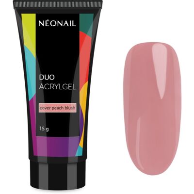 NEONAIL Duo Acrylgel Cover Peach Blush gel pour les ongles en gel et en acrylique 15 g - Publicité NEONAIL Duo Acrylgel Cover Peach Blush gel pour les ongles en gel et en acrylique 15 g - Publicité