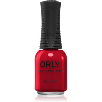 Orly Lacquer Rouge Haute - Vernis à Ongles - Publicité Orly Lacquer Rouge Haute - Vernis à Ongles - Publicité