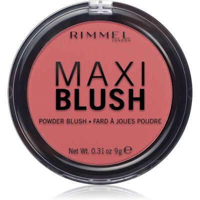 Rimmel Maxi Blush blush poudre teinte 003 Wild Card 9 g - Publicité Rimmel Maxi Blush blush poudre teinte 003 Wild Card 9 g - Publicité