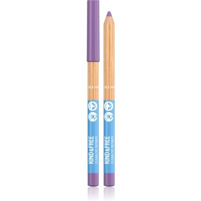 Rimmel Kind & Free crayon yeux couleur intense teinte 3 Grape 1,1 g - Publicité Rimmel Kind & Free crayon yeux couleur intense teinte 3 Grape 1,1 g - Publicité