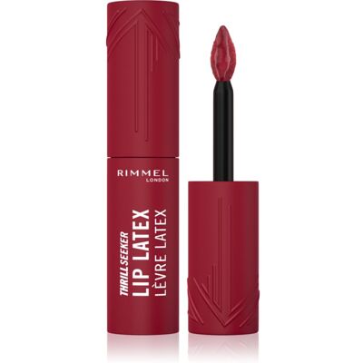 Rimmel Thrill Seeker Lip Latex rouge à lèvres liquide teinte 450 Majesty 6 ml - Publicité Rimmel Thrill Seeker Lip Latex rouge à lèvres liquide teinte 450 Majesty 6 ml - Publicité