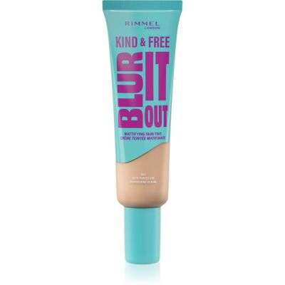 Rimmel Kind & Free Blur It Out fond de teint léger hydratant teinte 001 Fair Porcelain 30 ml - Publicité Rimmel Kind & Free Blur It Out fond de teint léger hydratant teinte 001 Fair Porcelain 30 ml - Publicité