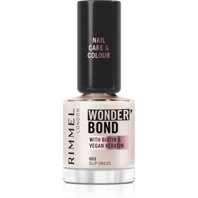 Rimmel Wonder'Bond vernis à ongles teinte 003 Slip Dress 12 ml - Publicité Rimmel Wonder'Bond vernis à ongles teinte 003 Slip Dress 12 ml - Publicité