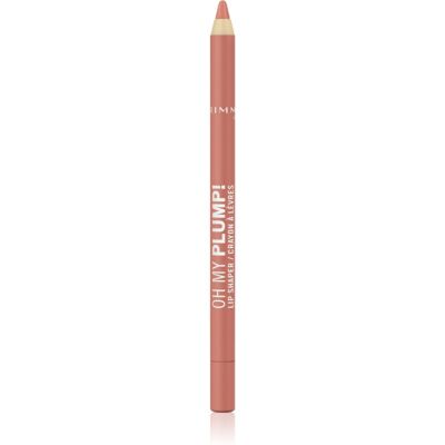 Rimmel Oh My Plump! crayon contour lèvres teinte 050 Cafe Latte 1.2 g - Publicité Rimmel Oh My Plump! crayon contour lèvres teinte 050 Cafe Latte 1.2 g - Publicité