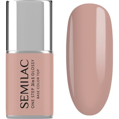 Semilac One Step 3in1 Glossy vernis à ongles gel teinte 210 French Beige 7 ml - Publicité Semilac One Step 3in1 Glossy vernis à ongles gel teinte 210 French Beige 7 ml - Publicité