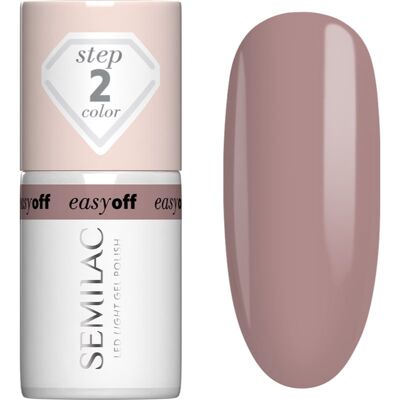 Semilac Easy Off Step 2 vernis à ongles gel lampe UV/LED teinte Mocha Cream 7 ml - Publicité Semilac Easy Off Step 2 vernis à ongles gel lampe UV/LED teinte Mocha Cream 7 ml - Publicité