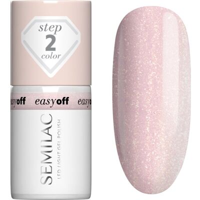 Semilac Easy Off Step 2 vernis à ongles gel lampe UV/LED teinte Glazed Milk 7 ml - Publicité Semilac Easy Off Step 2 vernis à ongles gel lampe UV/LED teinte Glazed Milk 7 ml - Publicité