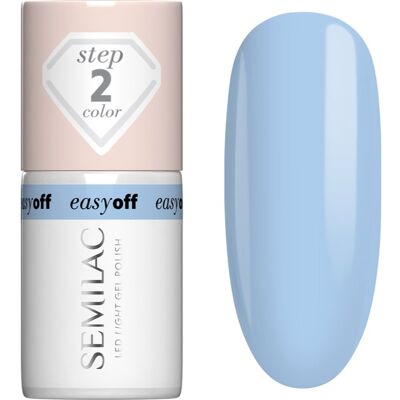 Semilac Easy Off Step 2 vernis à ongles gel lampe UV/LED teinte Azul Blue 7 ml - Publicité Semilac Easy Off Step 2 vernis à ongles gel lampe UV/LED teinte Azul Blue 7 ml - Publicité