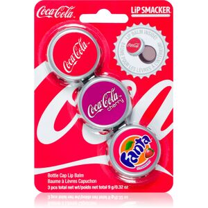 Lip Smacker Coca Cola baume à lèvres 3 pcs parfums