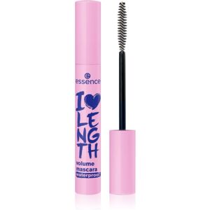 essence I LOVE LENGTH mascara waterproof cils volumisés teinte 01 Ultra Black 9 ml